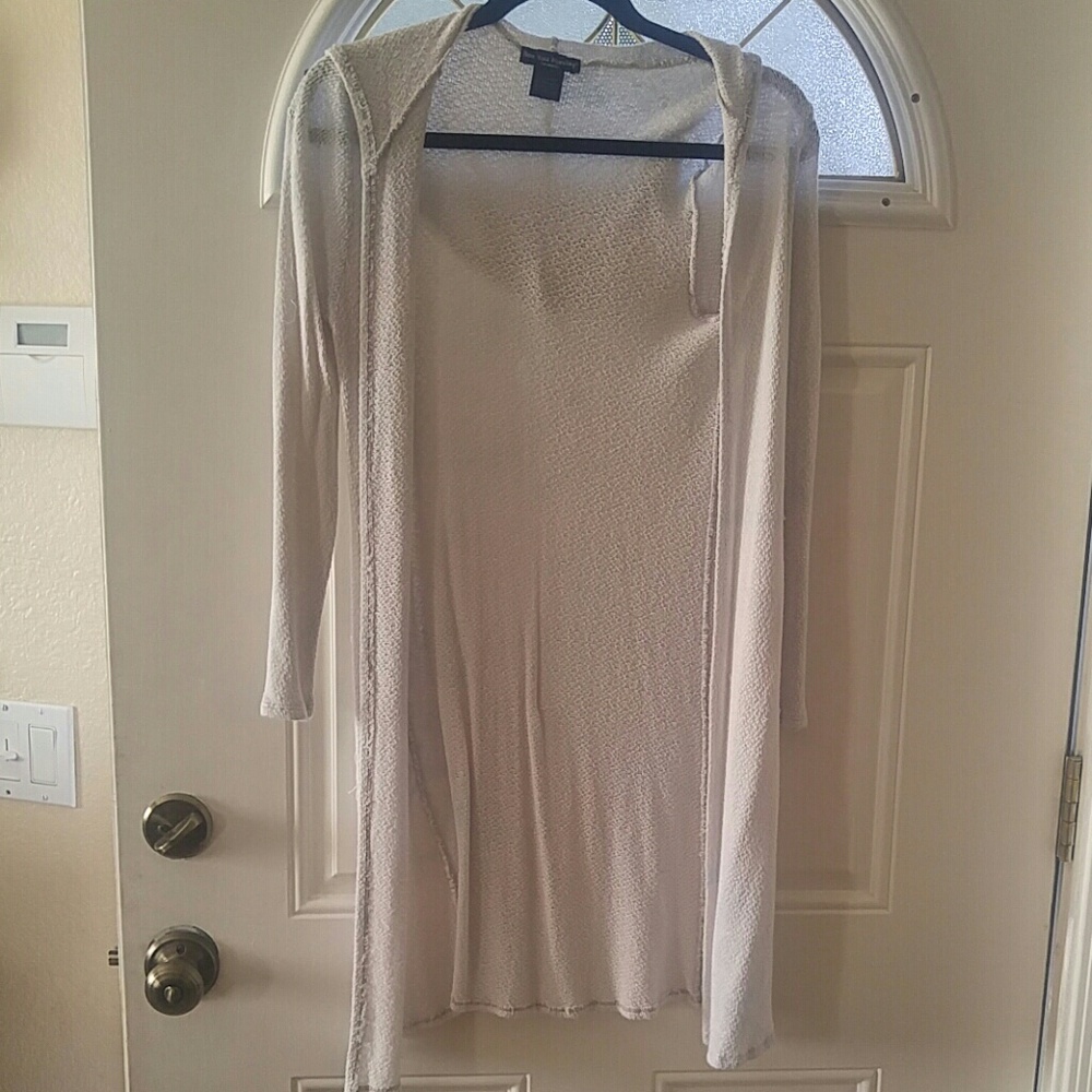 White Cardigan